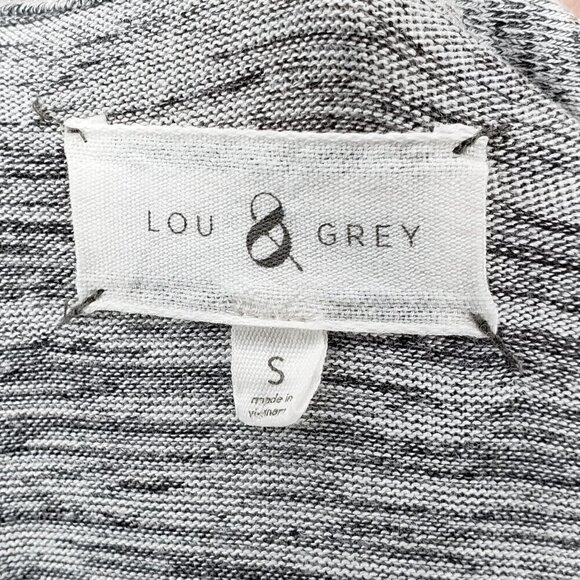 Lou & Grey Heathered Gray Soft Stretchy Comfy Light Maxi Dress - Picture 4 of 4